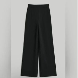 Rag & Bone Irina Ponte Wide Leg Pants - M - Black NWT